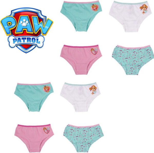 Paw Patrol onderbroek meisje - set van 8