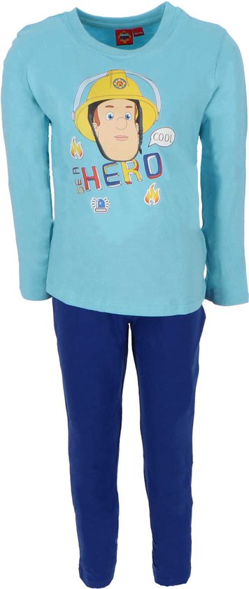 Brandweerman Sam Pyjama - Blauw
