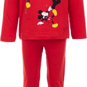 Disney Mickey Mouse Pyjama - Rood - Maat 104