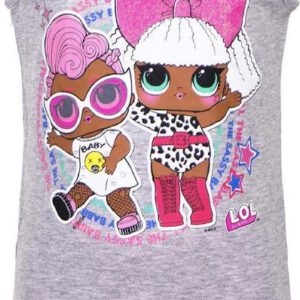 LOL Surprise pyjama / shortama - roze/grijs