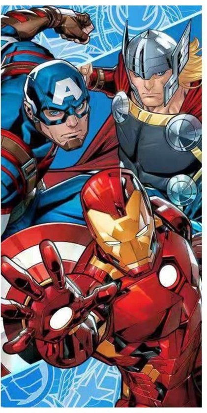 Avengers handdoek - 140 x 70 cm.