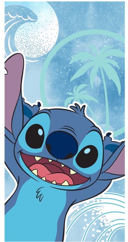 Disney Lilo & Stitch Strandlaken, Wave - 70 x 140 cm