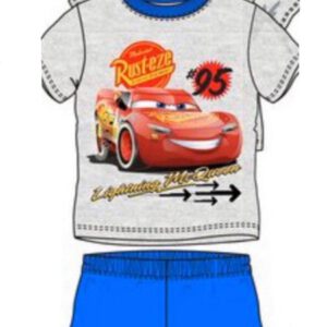 Cars 3 pyjama korte mouw - grijs