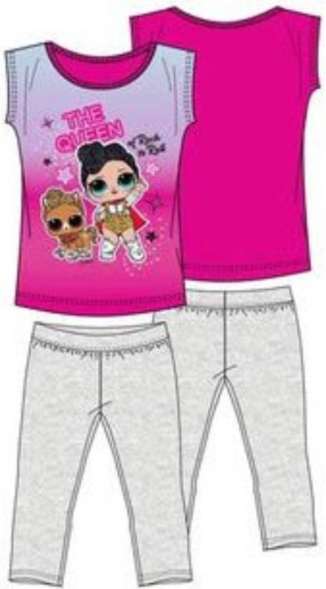 LOL Surprise pyjama roze/grijs
