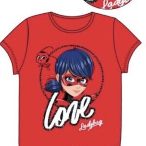 Miraculous Ladybug T-shirt - LOVE met knoop