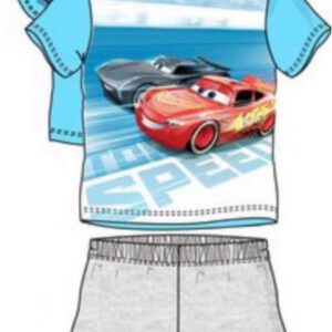 Cars 3 pyjama korte mouw - grijs