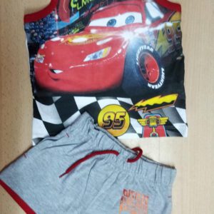 Disney Cars set mouwloos rood