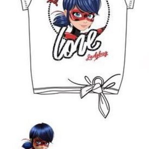Miraculous Ladybug T-shirt - LOVE met knoop
