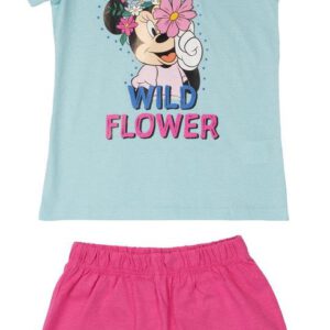 Disney Minnie Mouse Pyjama / Shortama - Mintgroen / Roze