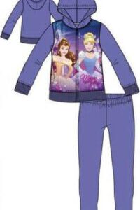 Disney Princess joggingpak - blauw - Maat 92/98