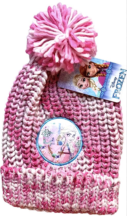 Disney Frozen Muts - Gebreid met Pompon