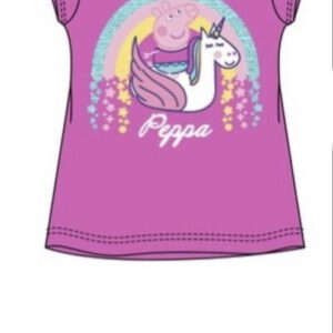 Peppa Pig Shirt met Eenhoorn - Roze