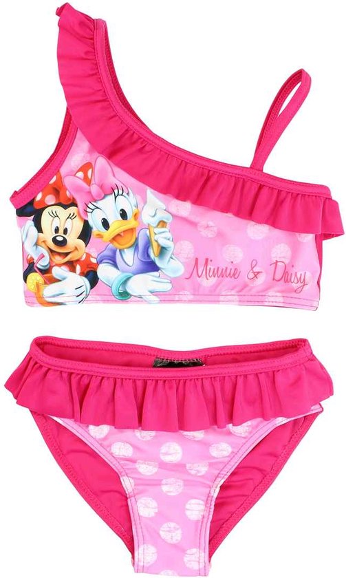 Disney Minnie Mouse Bikini - Minnie Mouse en Katrien -Donkerroze