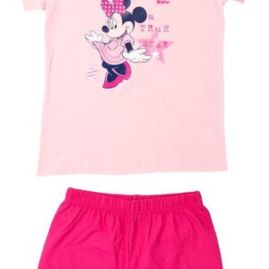 Disney Minnie Mouse Pyjama / Shortama - Roze