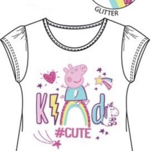 Peppa Pig shirt eenhoorn - wit