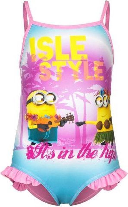 Minions Badpak - Hawai - Roze