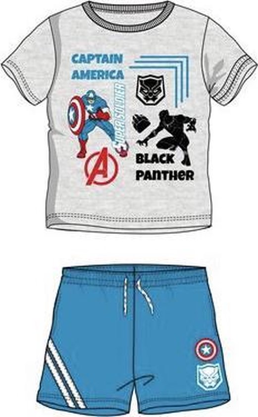 Marvel The Avengers 2-delige set / sportset - grijs/blauw