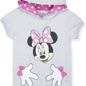 Disney Minnie Mouse jurk met capuchon - dunne sweaterstof
