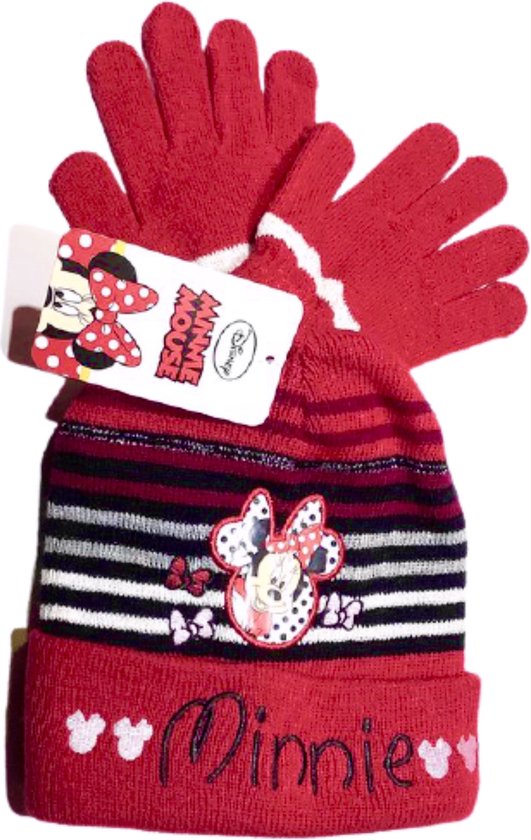 Disney Minnie Mouse set rood