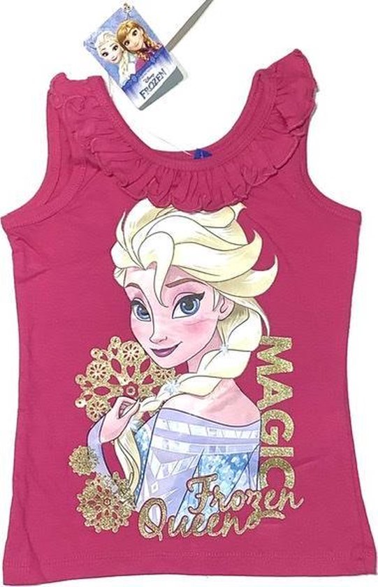 Frozen mouwloos t-shirt - katoen
