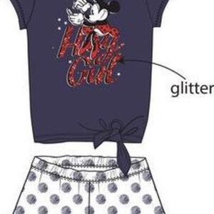 Disney Minnie Mouse set - navy/wit