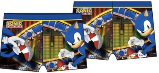 Sonic zwembroek multi Maat 98