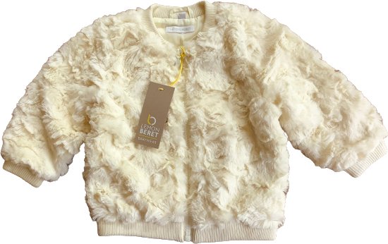 Lemon Beret Baby Jas - Imitatiebont