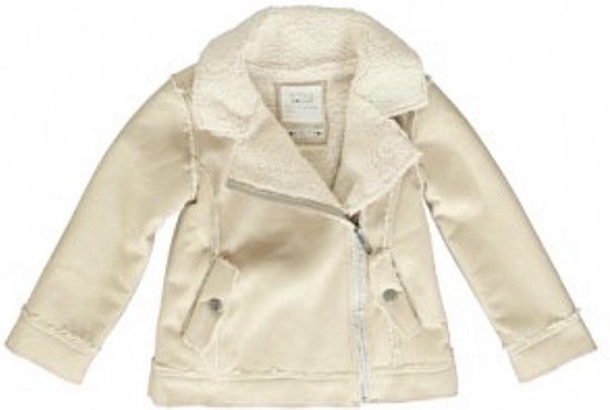 EMOI by emonite biker jas - imitatie suede met borg voering