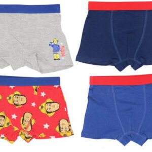 Brandweerman Sam Boxershorts - Set van 4 stuks