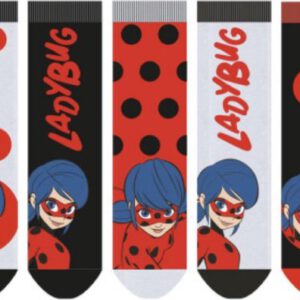 Miraculous Ladybug sokken - 5 paar - Maat 27/30