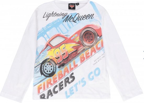 Disney Cars longsleeve - wit
