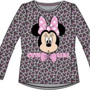 Disney Minnie Mouse longsleeve - grijs/roze