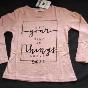 Shirt met All-over Goud Print - Roze