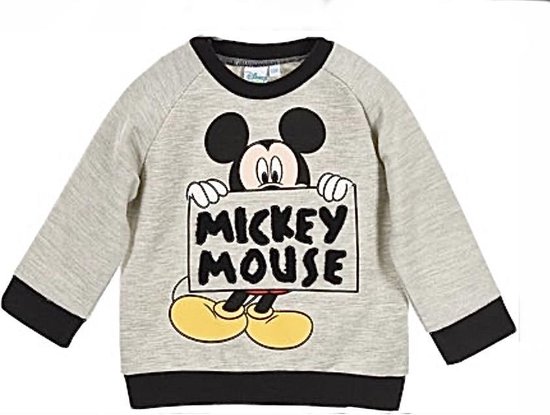 Disney Mickey Mouse sweater - grijs