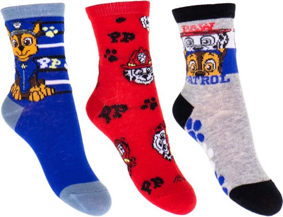 Paw Patrol Sokken 3 paar Maat 31-34
