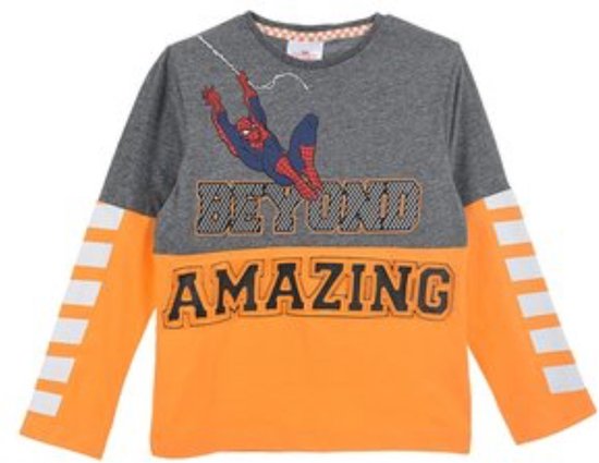 Marvel Spiderman Shirt - Lange Mouw