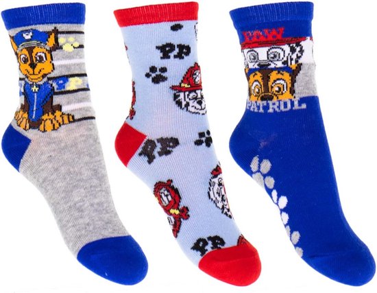 Paw Patrol Sokken 3 paar Maat 31-34