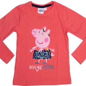 Peppa Pig shirt met lange mouw - met pailletten