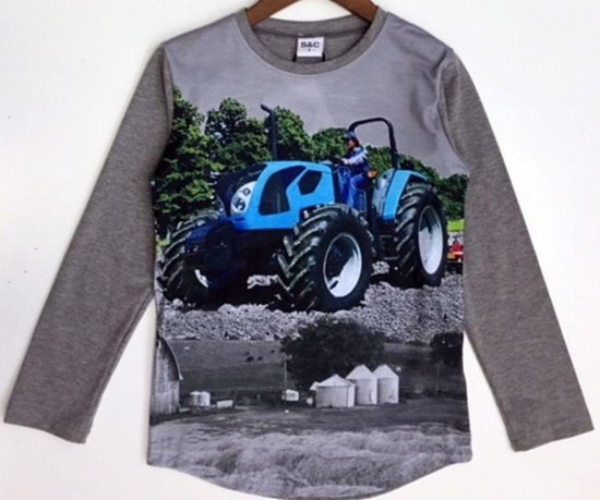 S&C Trekker / tractor shirt - lange mouw