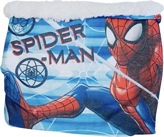 Marvel Spiderman Nekwarmer / Colsjaal - Borg gevoerd