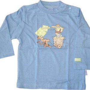 Winnie The Pooh shirt - blauw - Maat 86/92
