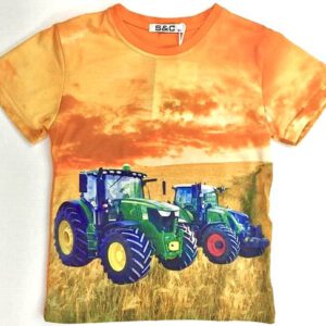 Tractor T-shirt H61 - Oranje