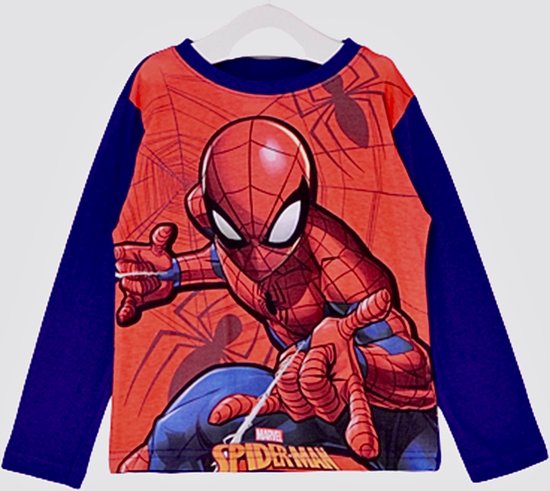 Marvel Spiderman Shirt - Lange Mouw
