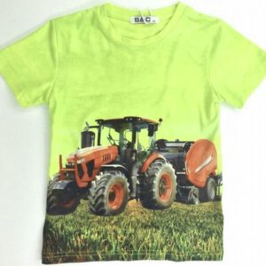 Tractor T-shirt H37 - Neon groen