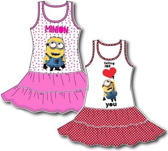 Minions Jurk - roze