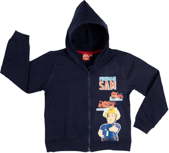 Brandweerman Sam Vest - Donkerblauw