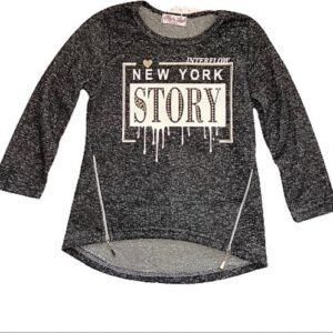 Trui / Tuniek 'New York" - Antraciet