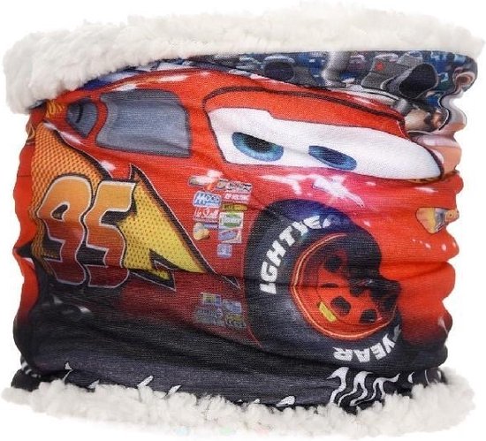 Disney Cars Nekwarmer / Colsjaal - Dikke Fleece Voering (Borg)