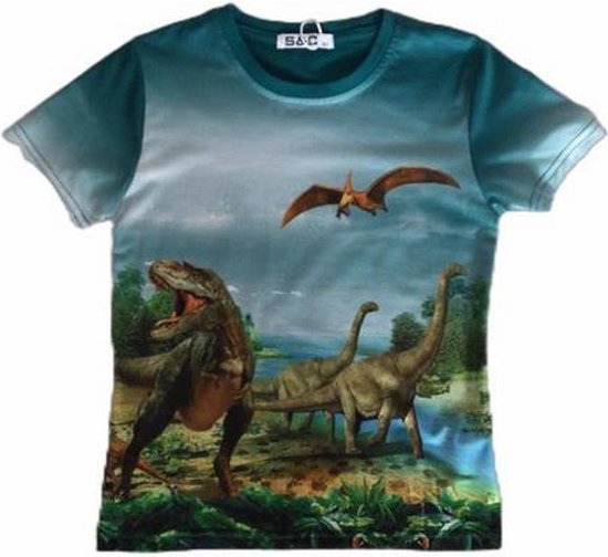 S&C Dinosaurus Shirt - Diplodocus/Pterodactylus