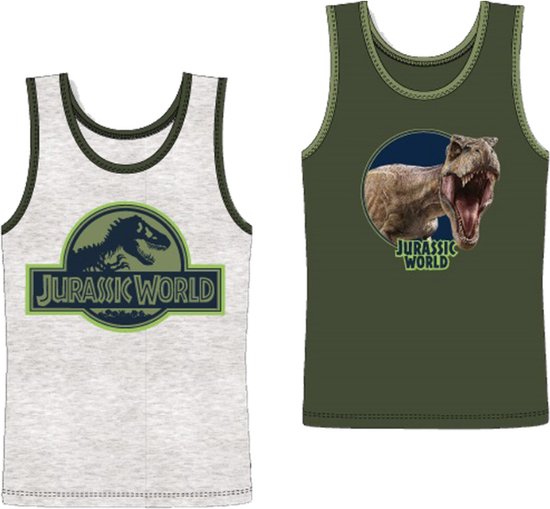2 pack Jongens onderhemden - Jurassic World
